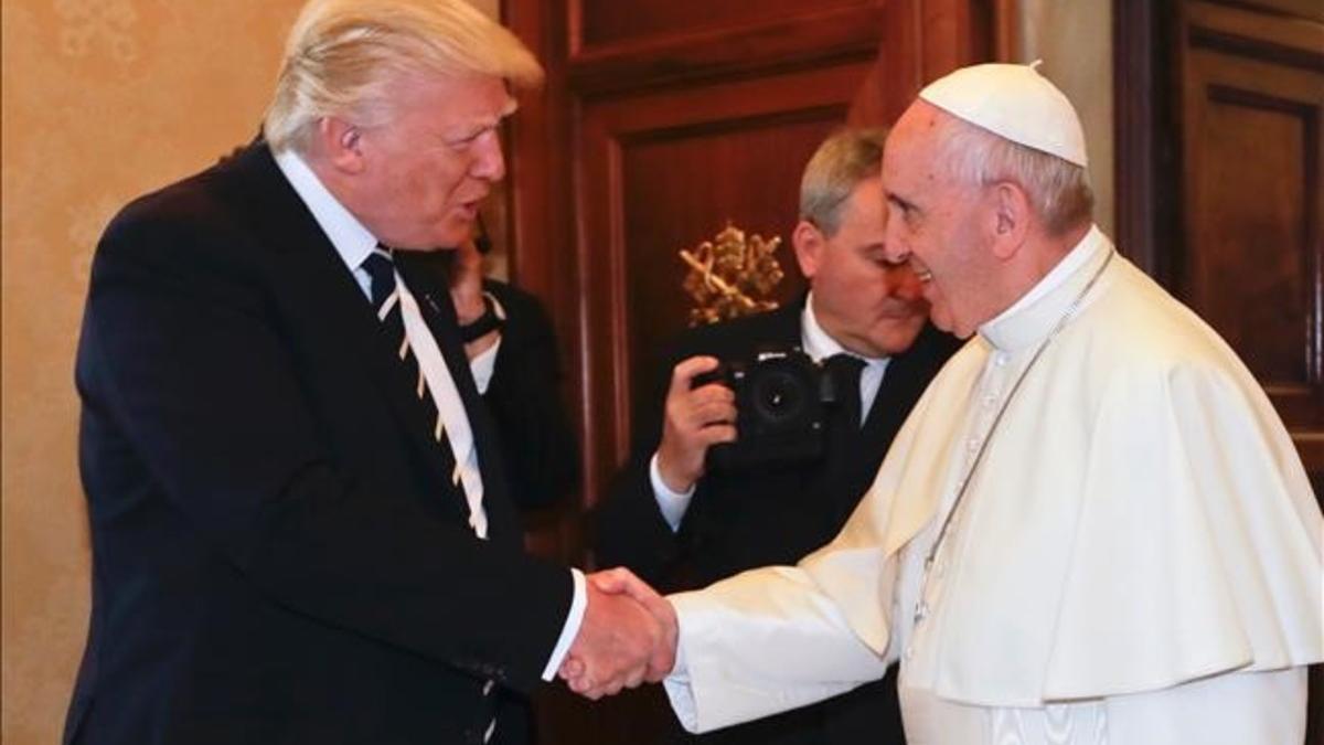 Visita Trump al Papa Francisco