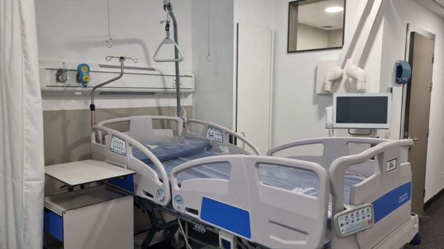 Instalaciones de la nueva unidad de hospitalización del Chuac. |  // CEDIDA