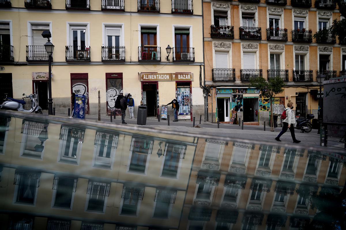 Calle en el barrio de Lavapies.