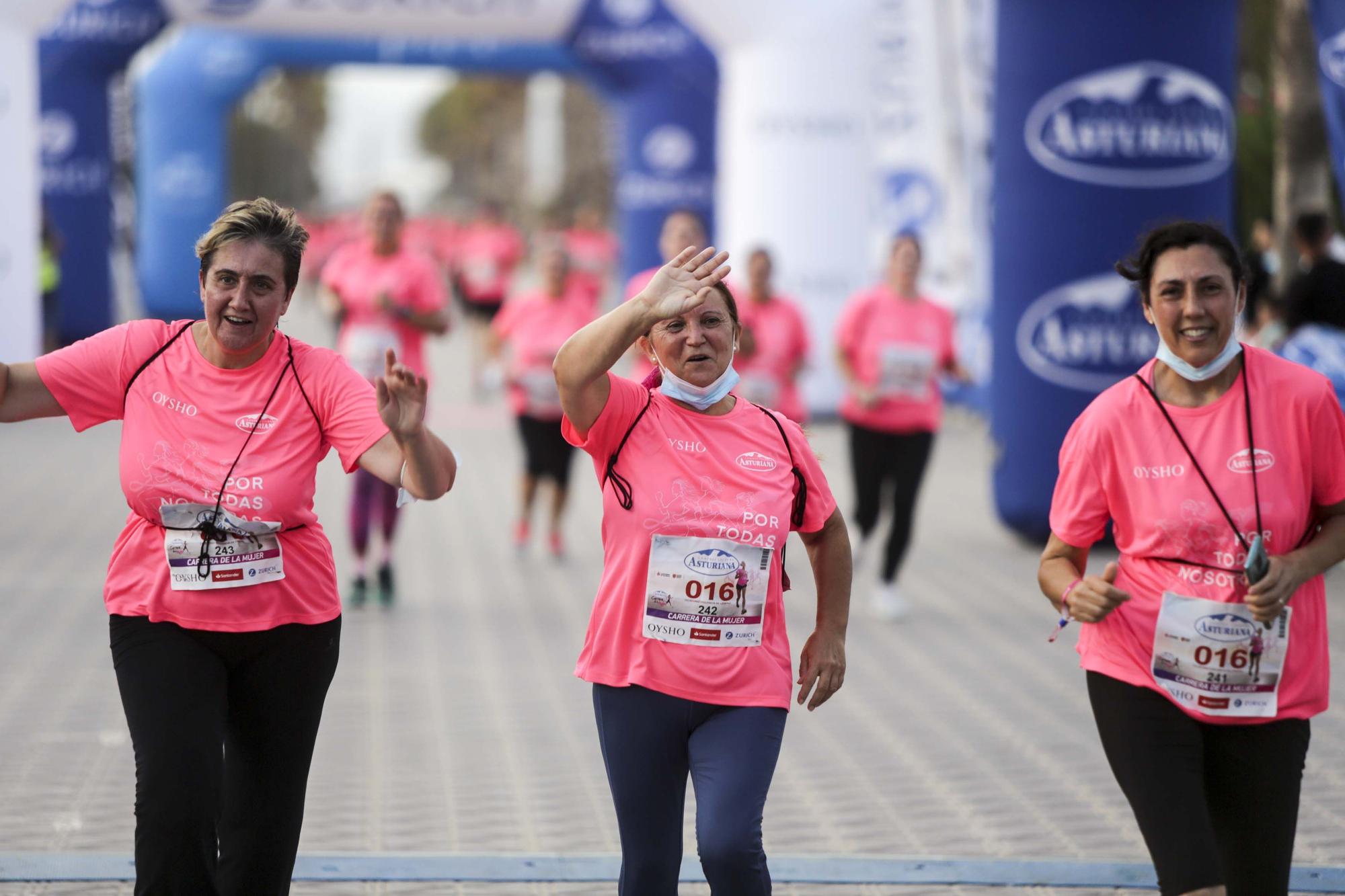 Las mejores imágenes de la carrera de la Mujer en València