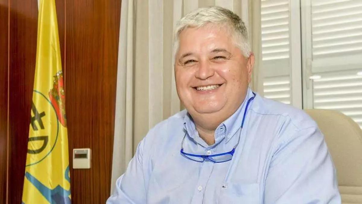 José Juan Arencibia, presidente de la Federación Interinsular de Fútbol de Las Palmas.
