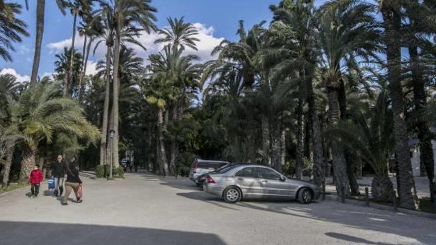 La zona donde se produjo el accidente, en el Parque Municipal, junto al Molí del Real.