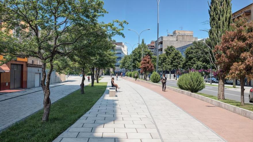 Así será la plaza de la avenida del Grau