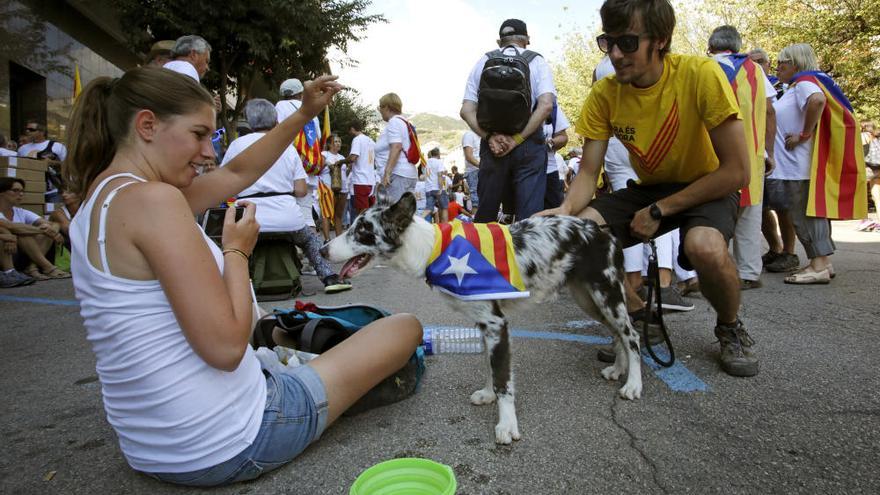 Manifestaciones por la Diada 2016