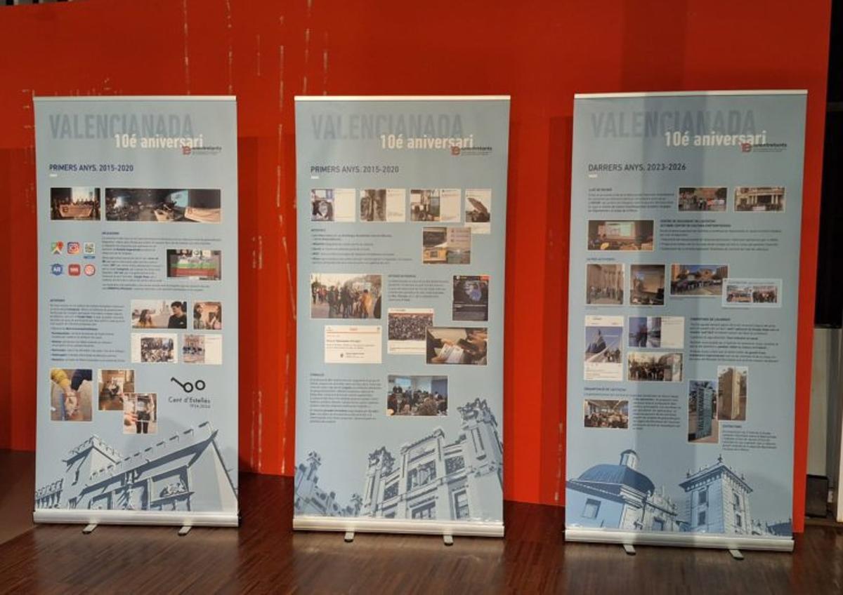 Part del material de l’exposició a l’Octubre CCC.  | LEVANTE-EMV