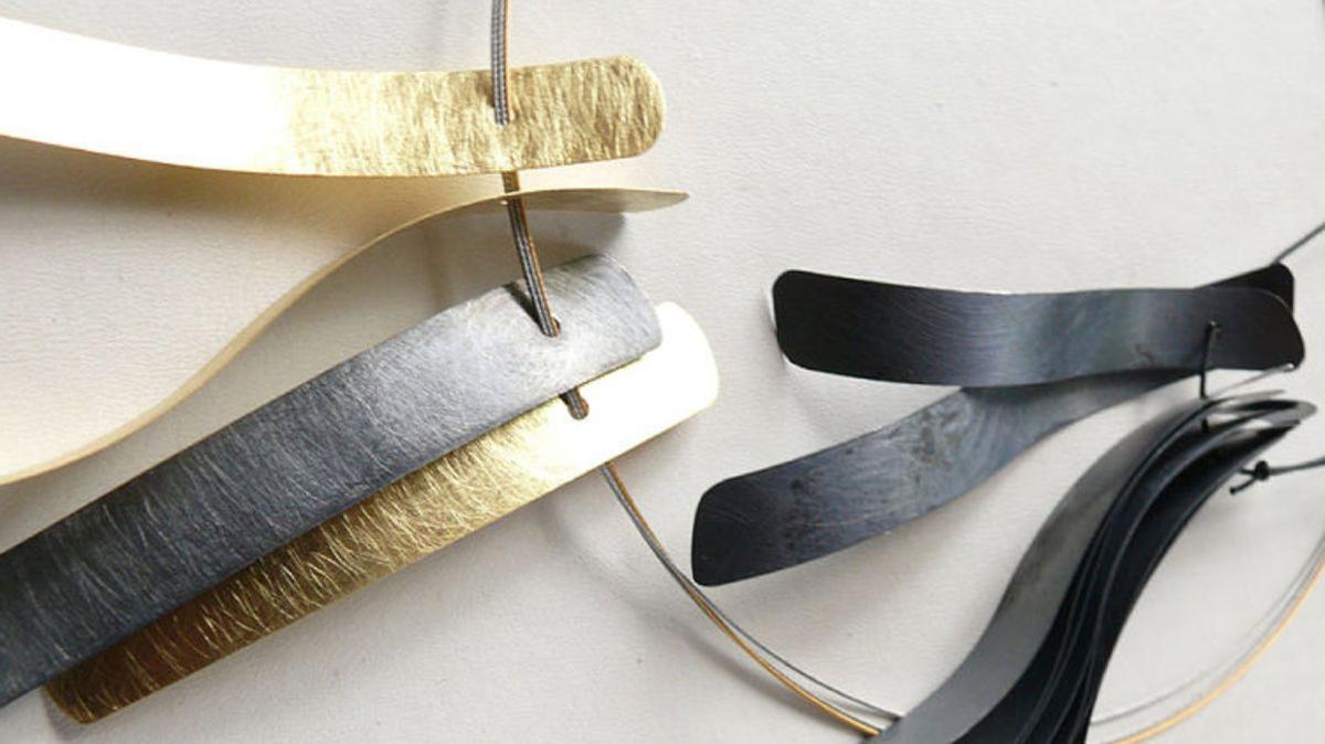 Detalle del collar Posidonia creado por el joyero catalán.