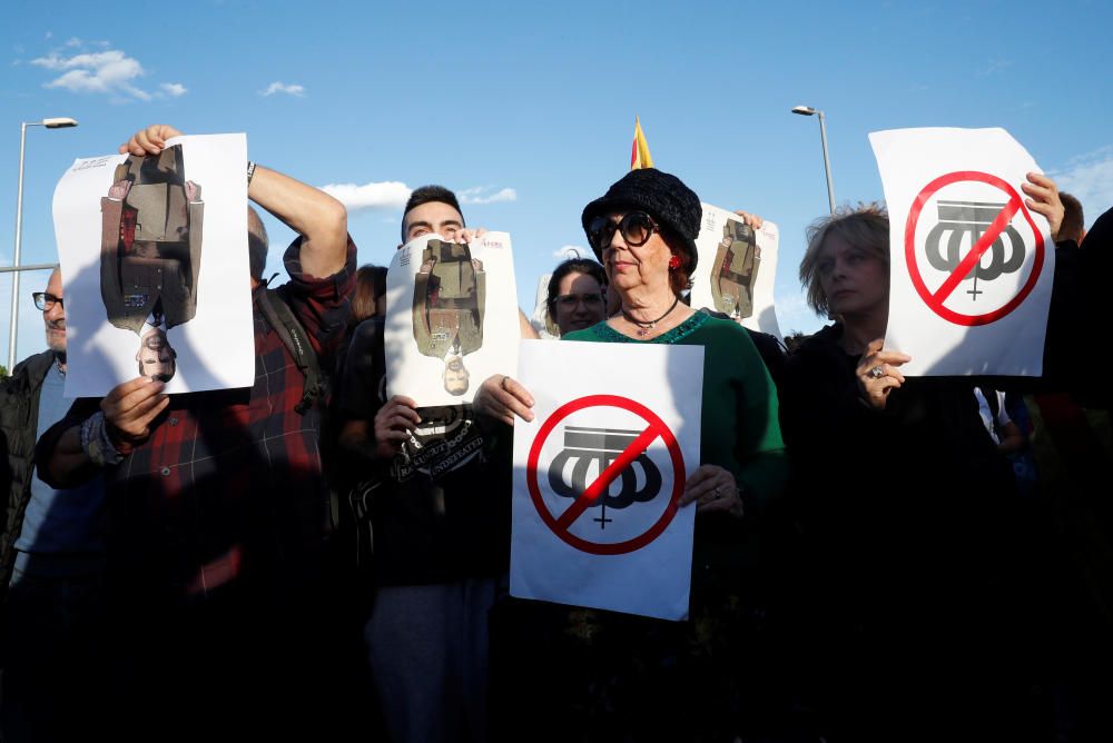 Protestas en los Premios Princesa de Girona