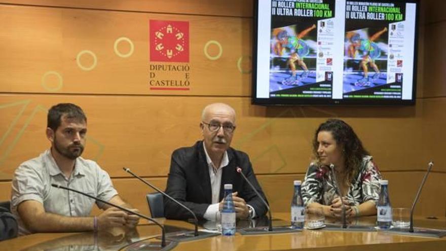 Porcar, Martínez y Prieto, ayer en la presentación.