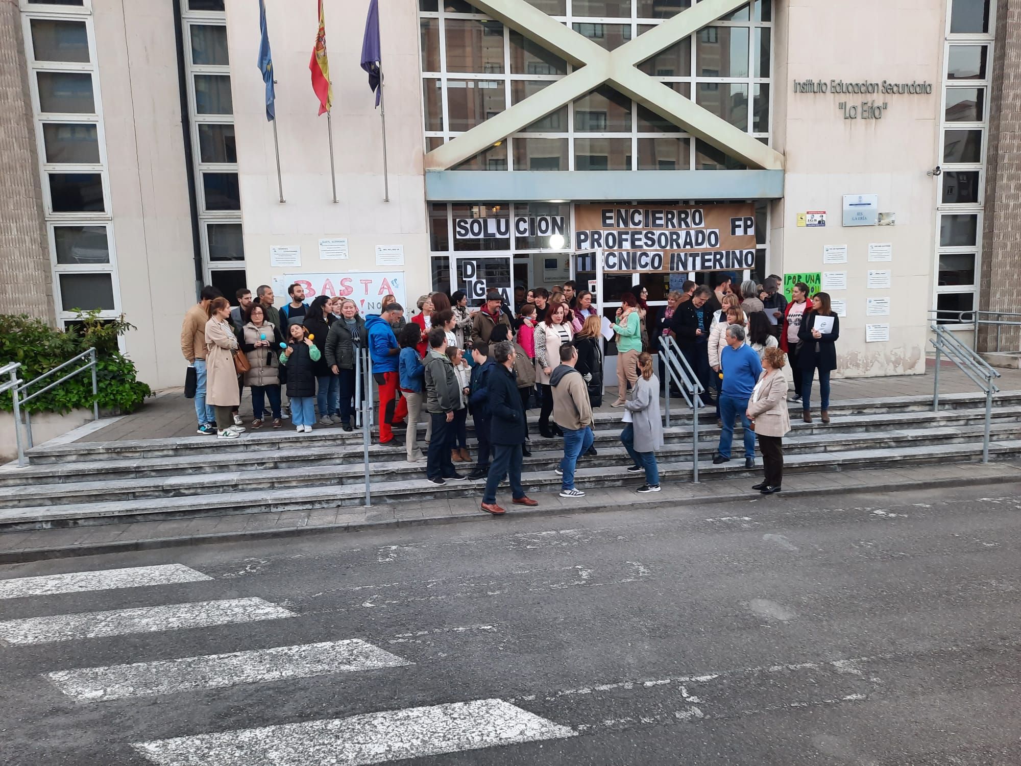 Comienza el encierro de los profesores de FP en Oviedo