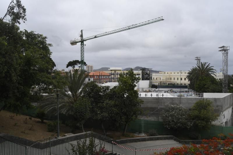 15-07-19 LAS PALMAS DE GRAN CANARIA. PISCINAS JULIO NAVARRO. LAS PALMAS DE GRAN CANARIA. Reconstruccion de las Piscinas de Julio Navarro. Fotos: Juan Castro.  | 15/07/2019 | Fotógrafo: Juan Carlos Castro