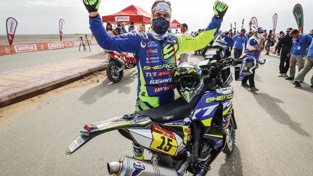 Lorenzo Santolino, sexto en el Dakar 2021