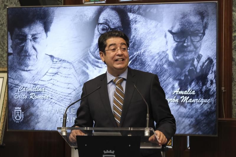 Acto de homenaje en el Cabildo de Tenerife por el Día Insular de Artesanía