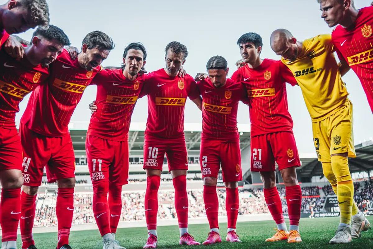 El FC Nordsjaelland, en un partido de esta temporada