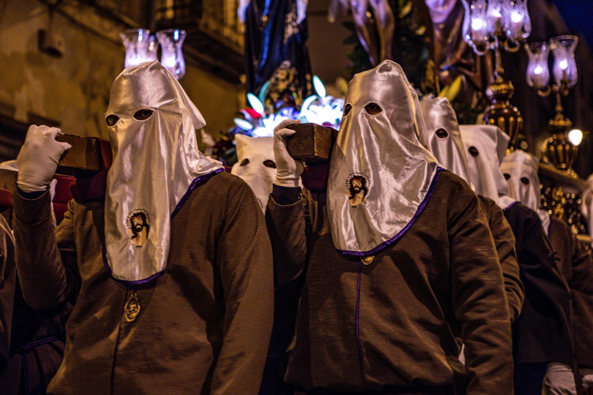 Procesión del Silencio de la Semana Santa en Alcoy