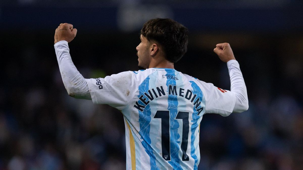 Kevin se despide del Málaga CF.