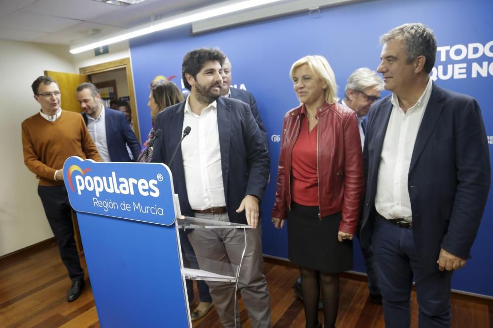 Así fue la noche electoral en la sede del PP