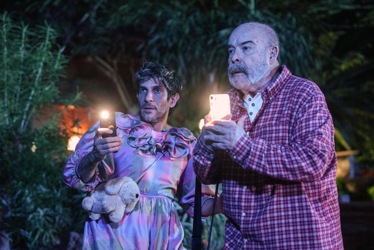 Quim Gutiérrez y Antonio Resines, protagonistas de 'Haciendo amigos'.