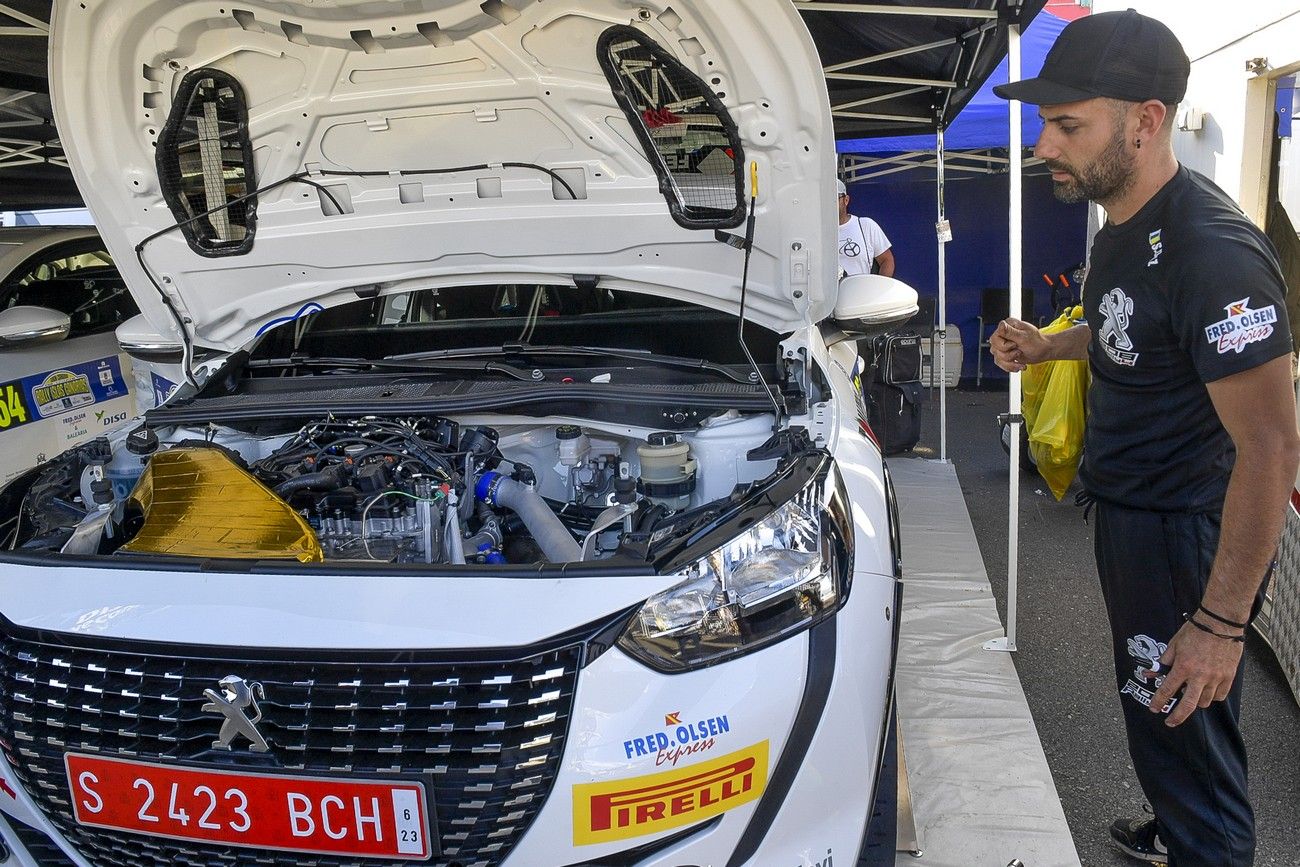 Tramo espectáculo del Rally Islas Canarias