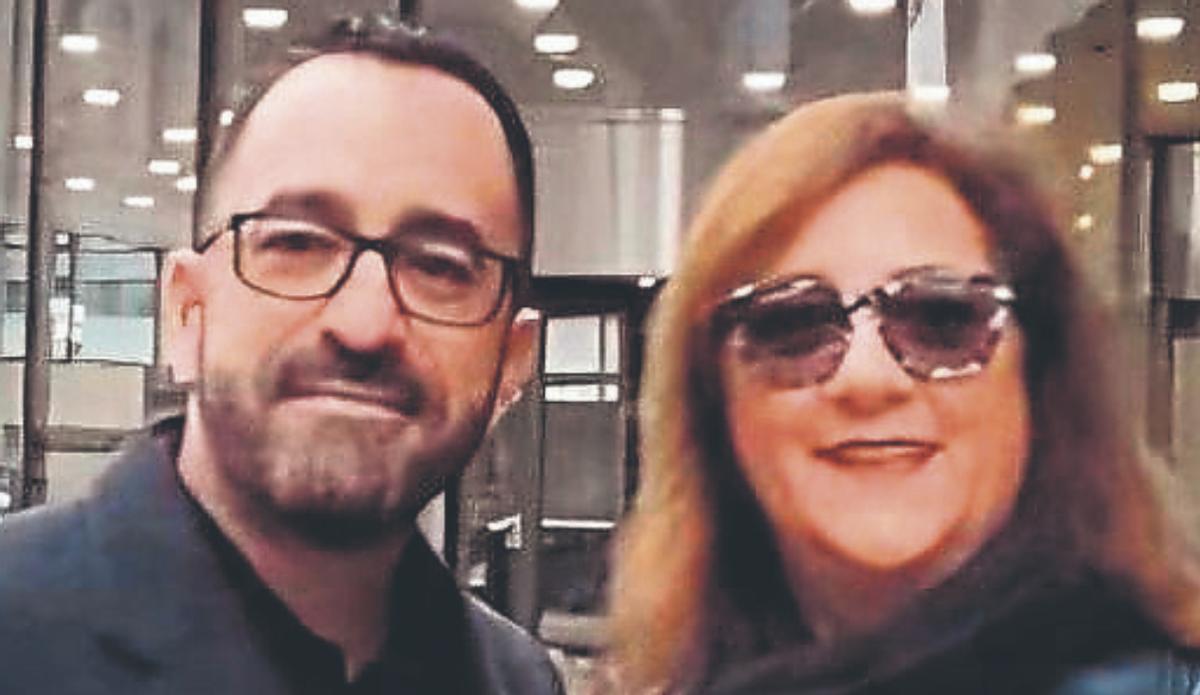 Javier Valentín, vicepresidente y asesor jurídico, y Doris Borrego, presidenta, de ASCAV