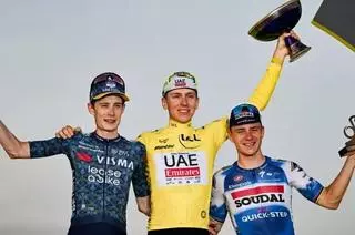 Pogacar, Vingegaard y Evenepoel, duelo en el Dauphiné, mirada en el Tour