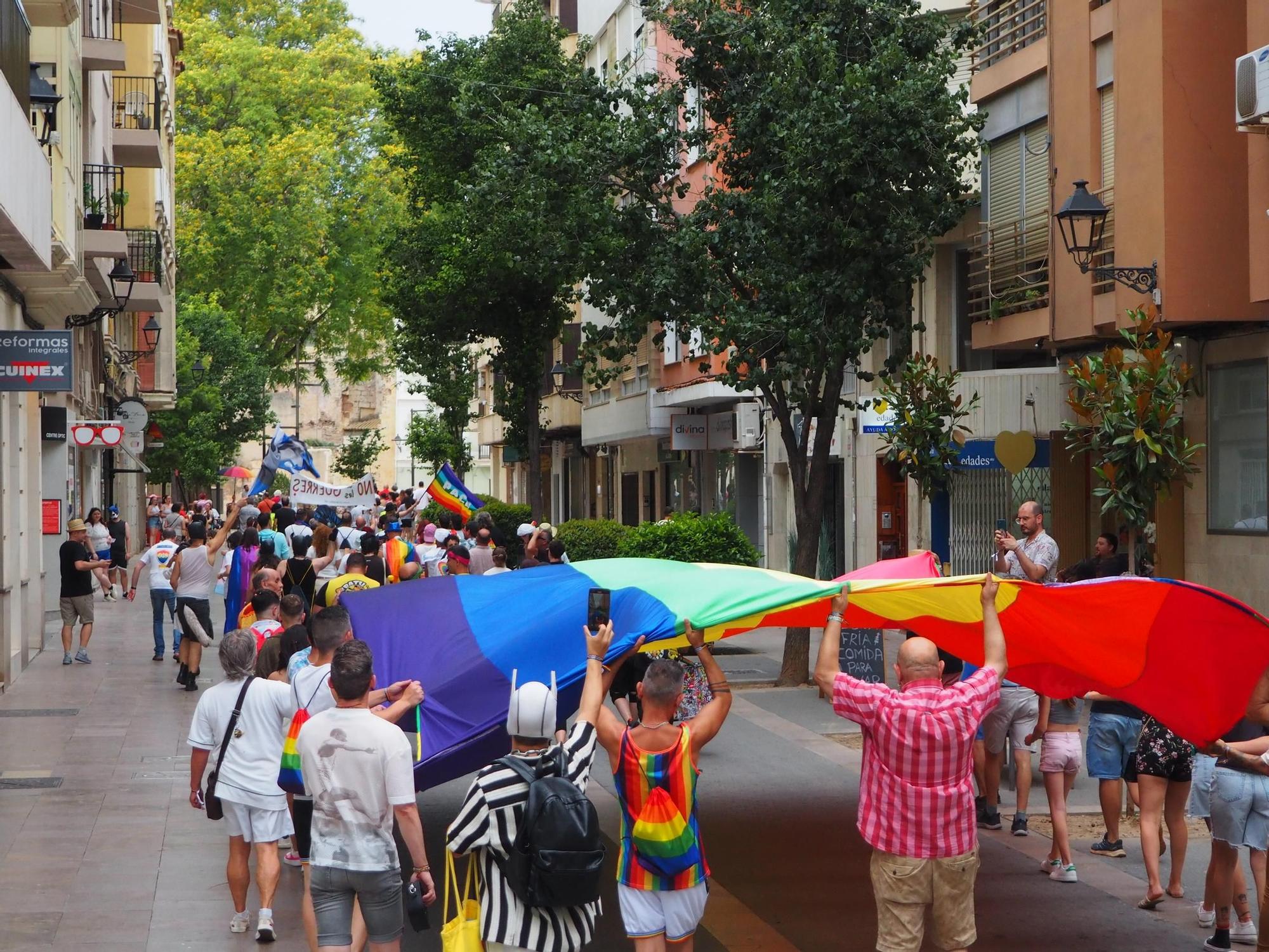 Así ha sido la manifestación del orgullo LGTBI en Alzira