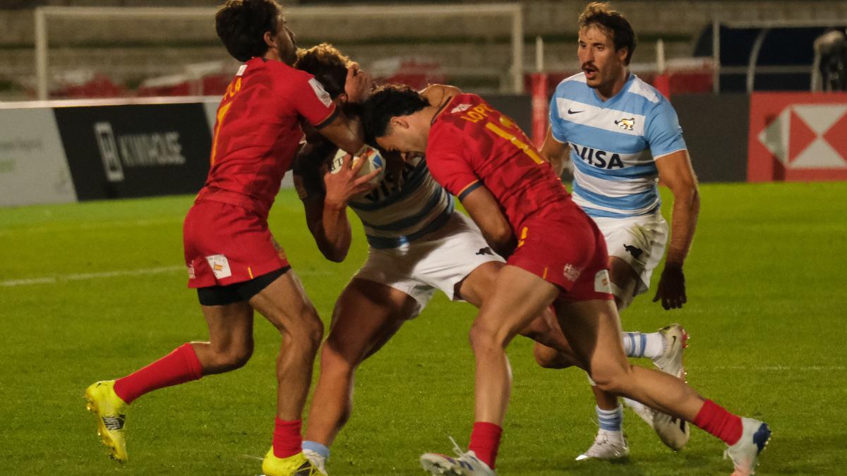 Las imágenes de las Series Mundiales HSBC de rugby 7 en Málaga