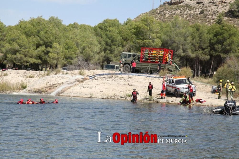 Simulacro en Lorca por inundaciones, terremoto y f