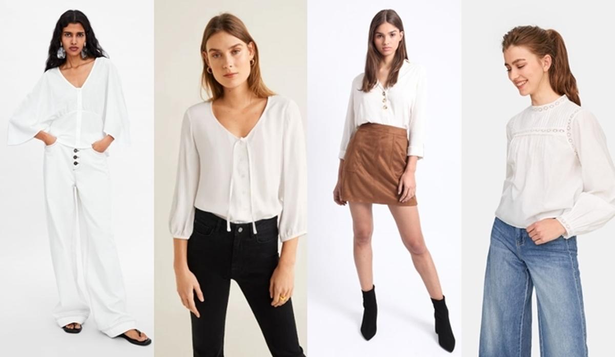 Ocho camisas blancas perfectas para esta primavera por menos de 20 euros