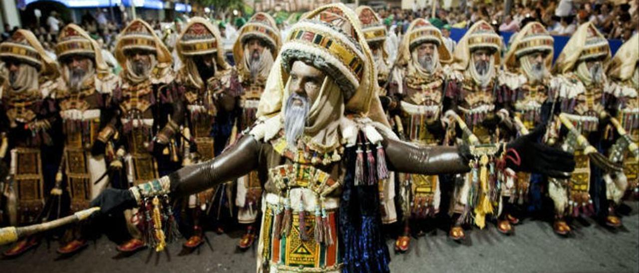 Desfile de los Moros y Cristianos de Mutxamel.
