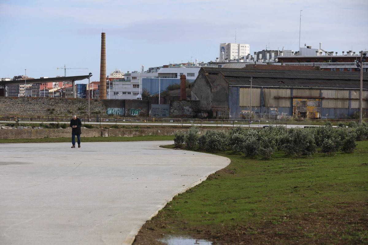 La zona de Naval Azul.