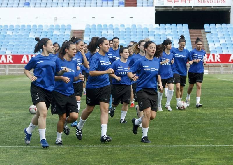 Fotogalería: Entrenamiento del Prainsa Zaragoza en La Romareda