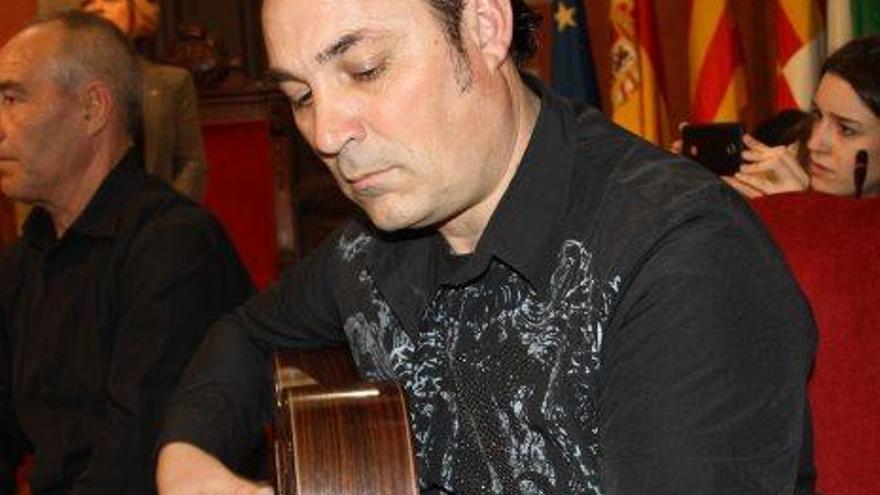 El guitarrista Paco Galán