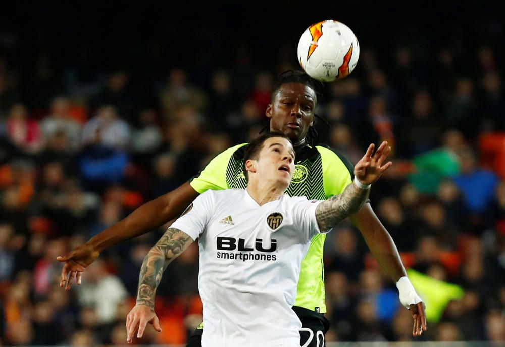 Valencia CF - Celtic de Glasgow: Las mejores fotos