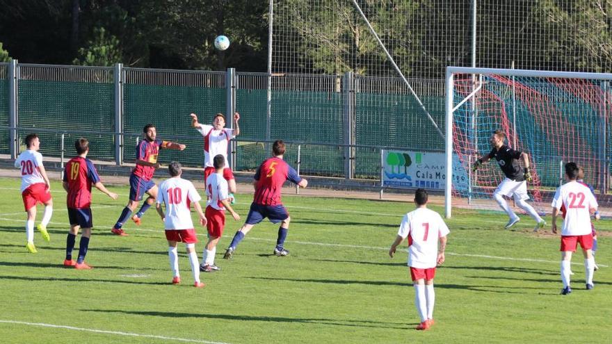 Instants abans del gol de Salam