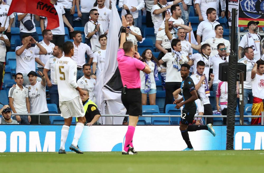 Champions League: Real Madrid - Brujas.