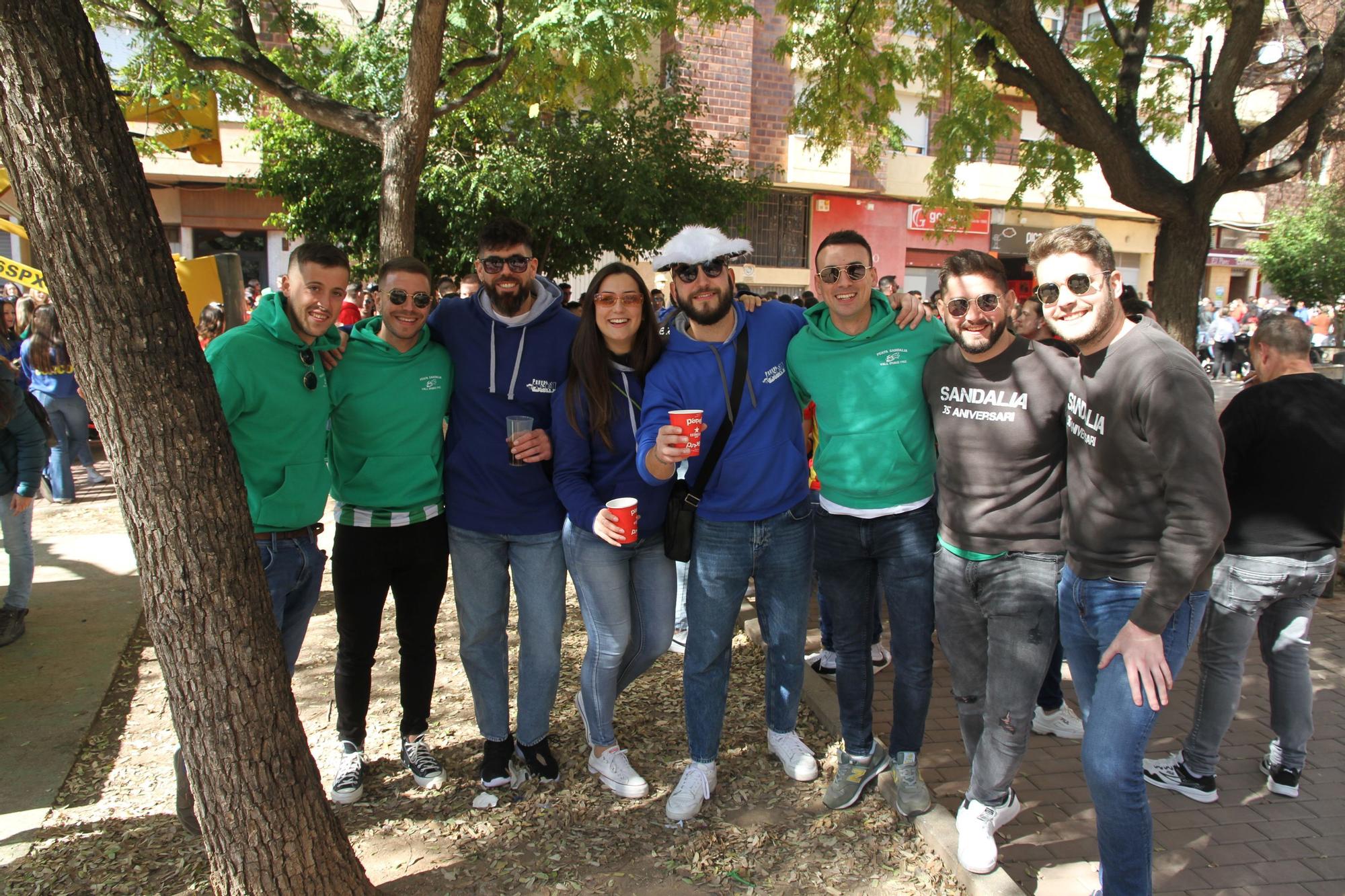 Las imágenes del Mig Any Fester de les Penyes en la Vall