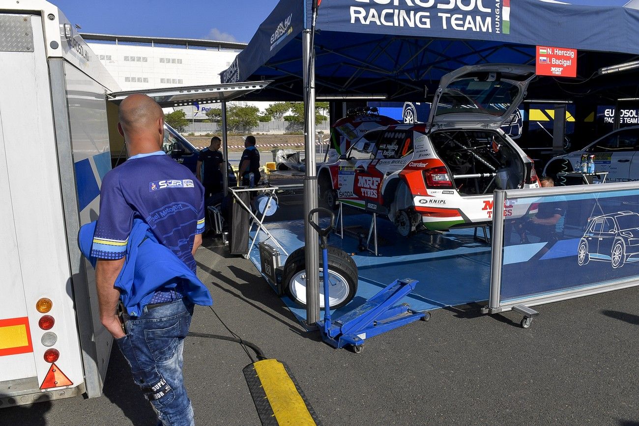 Tramo espectáculo del Rally Islas Canarias