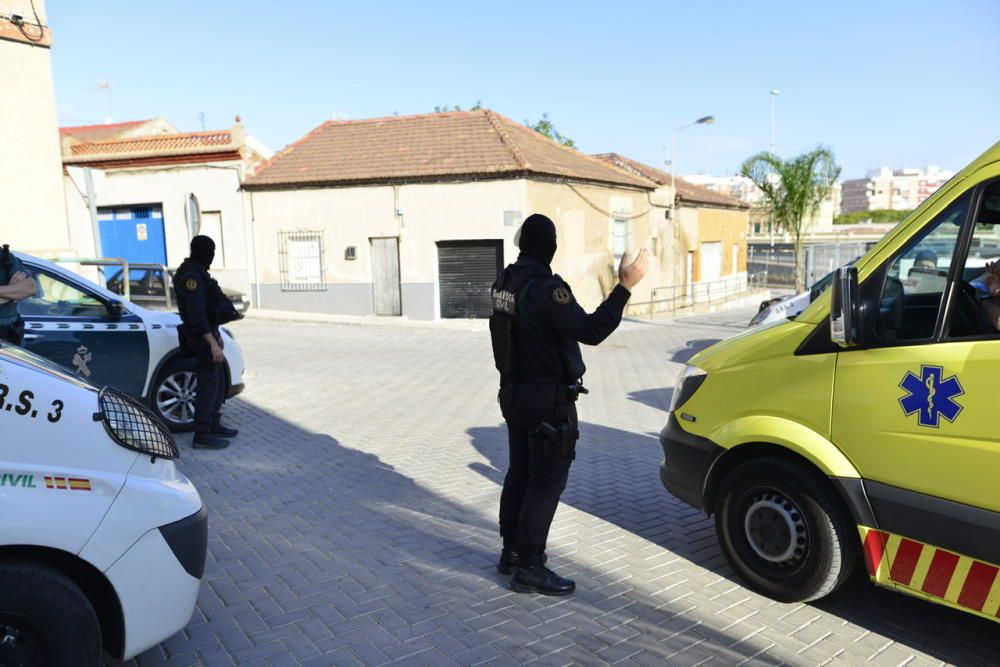 Macrooperación policial contra el narcotráfico en Cartagena