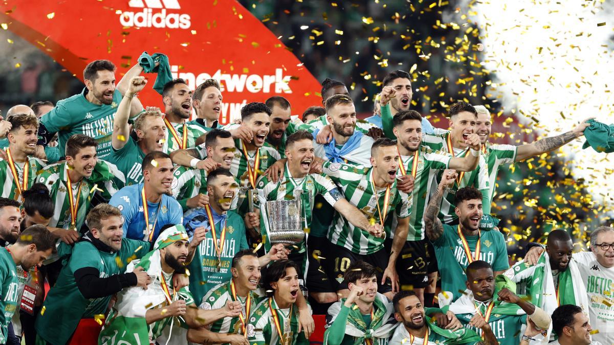 El Betis, campeón de la Copa del Rey 2022