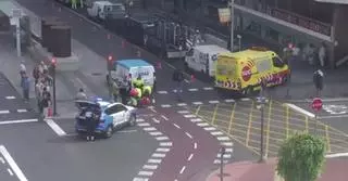 Accidente en Las Palmas de Gran Canaria (11/06/25)