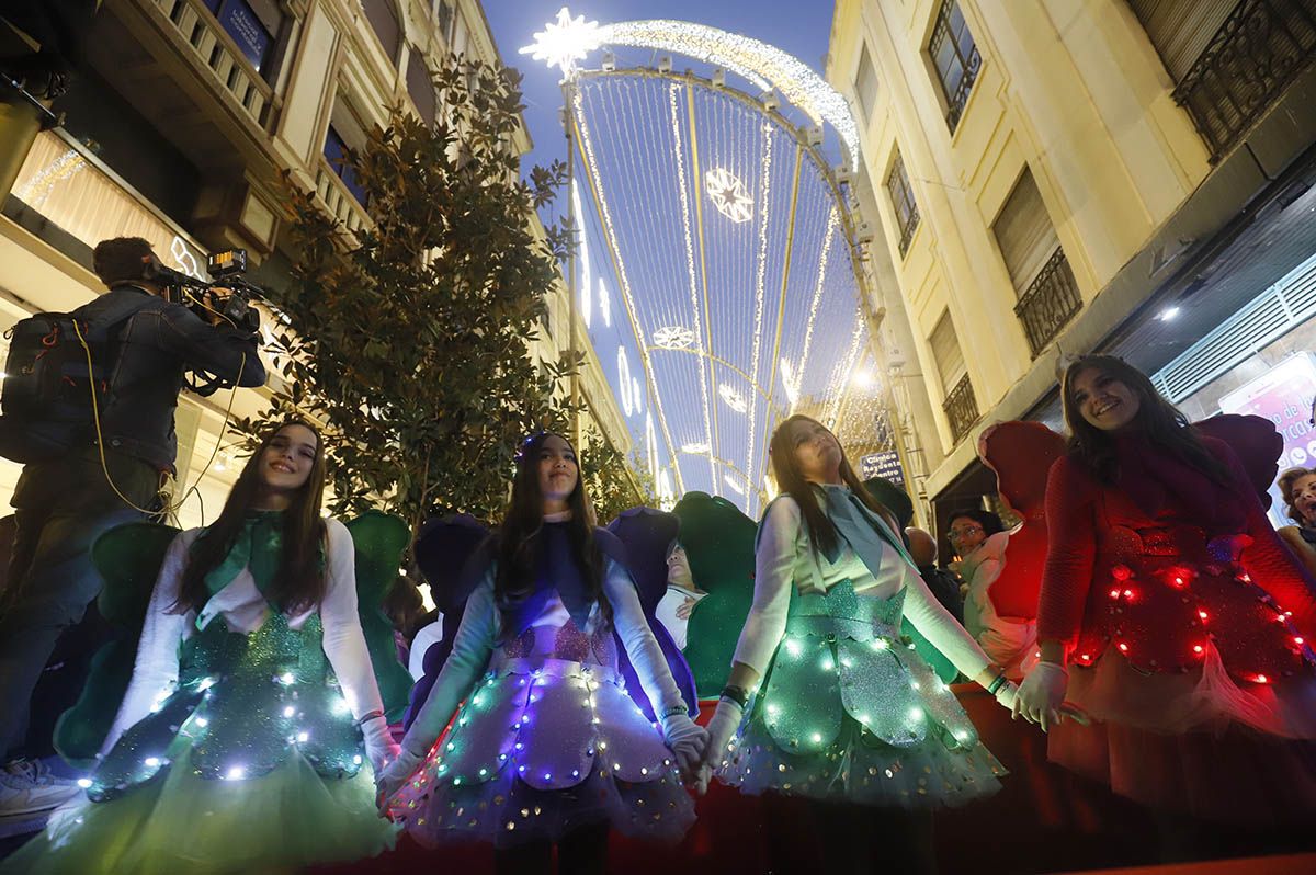 Encendido del alumbrado de Navidad en Córdoba