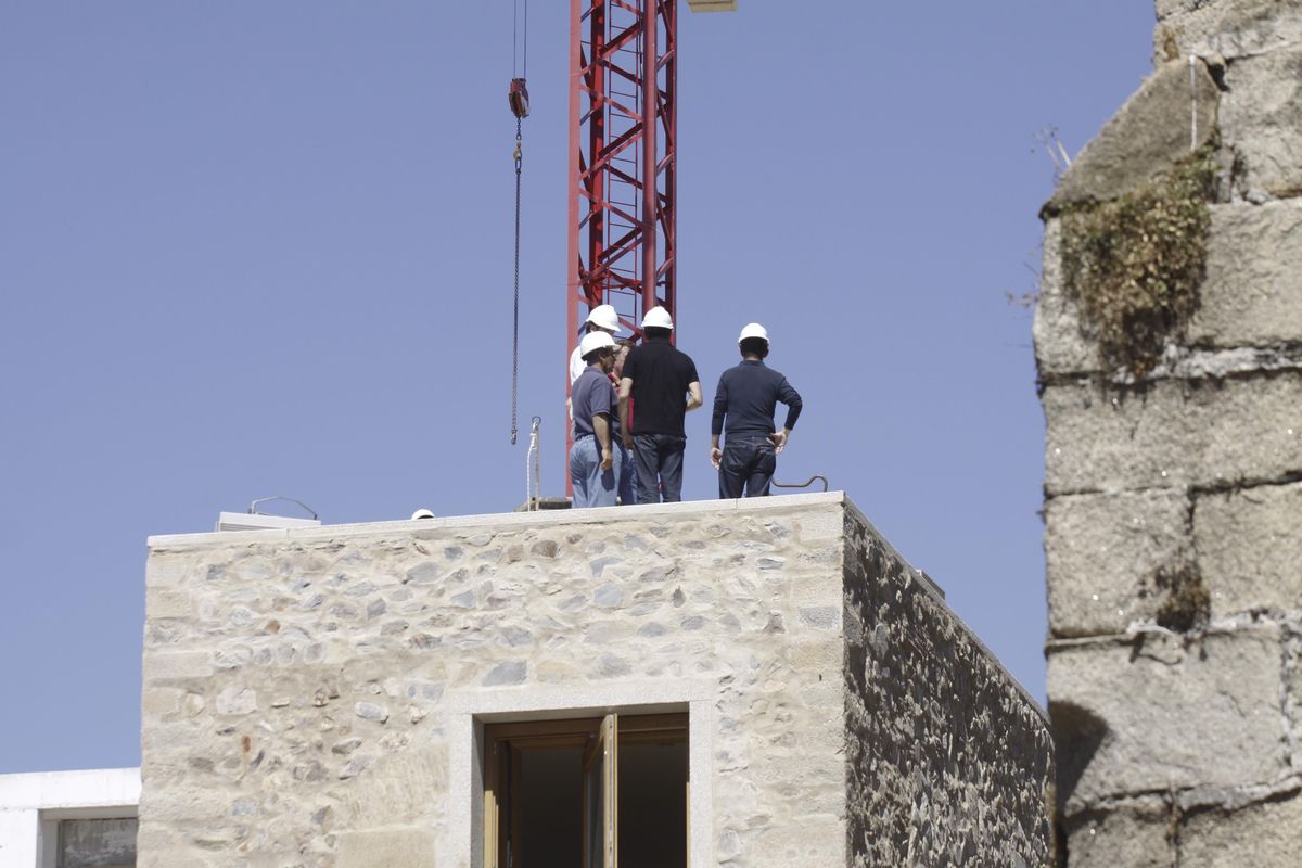 Otra imagen de las obras.
