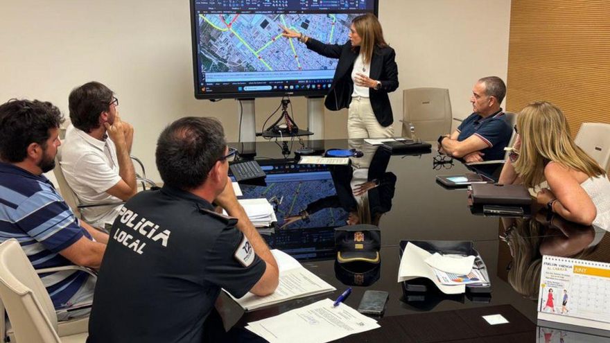 Almassora perfila el proyecto para transformar una de sus principales arterias