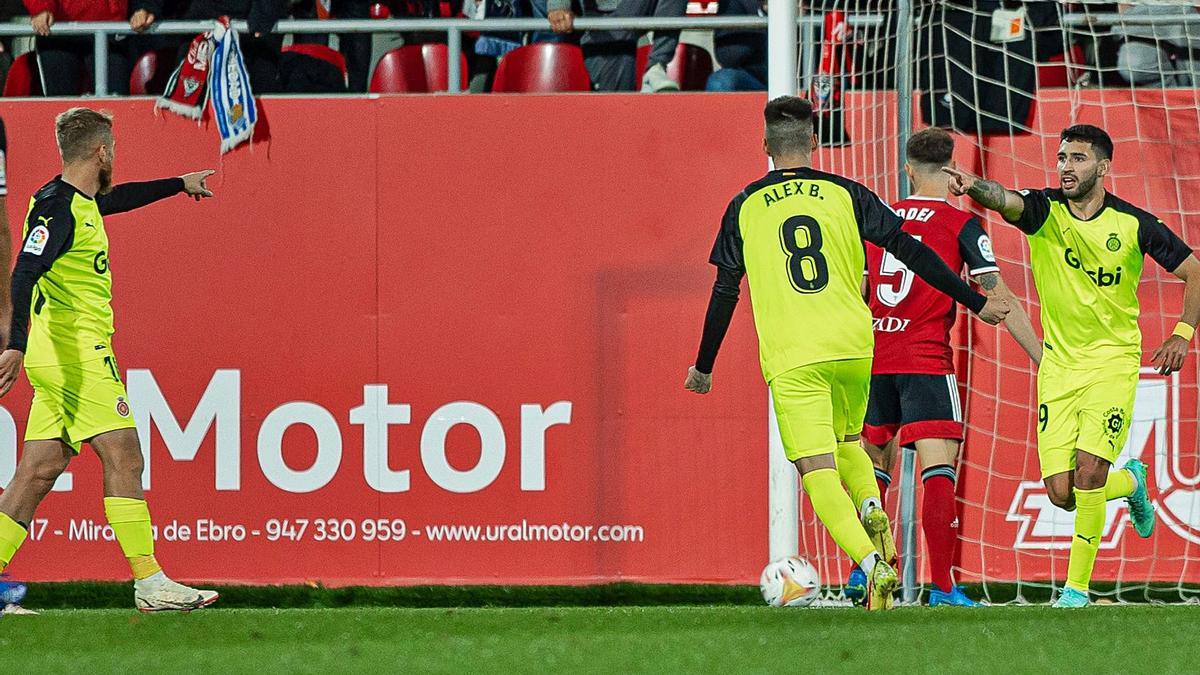 Bustos, a passada de Samu,va fabricar el primer dels dos gols a Anduva