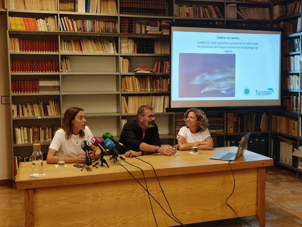 El equipo investigador de Tursiops.