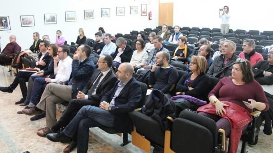 Un momento de la reunión municipalista.