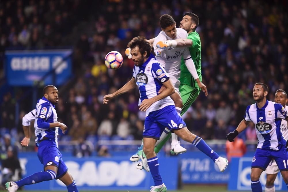 El Dépor cae goleado ante el Madrid