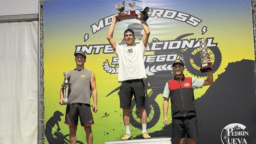 Soubeyras resiste y se lleva el Motocross de Sariego