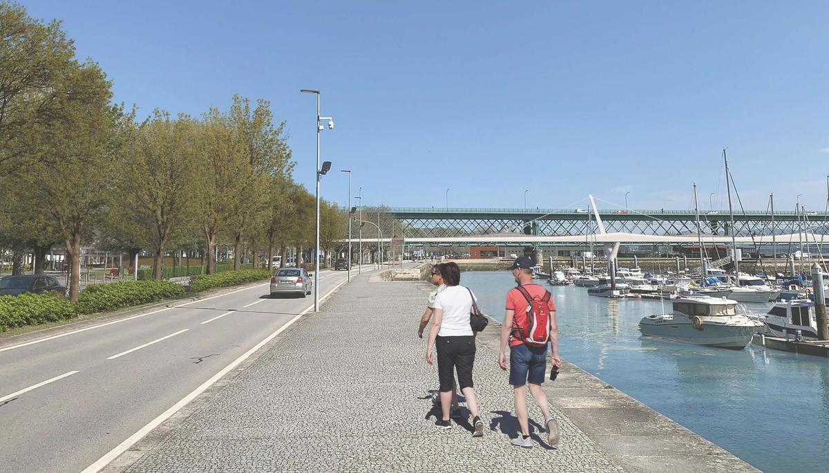 Viana do Castelo presenta su futuro puente peatonal y ciclable junto al histórico Eiffel