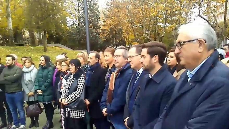 Acto institucional contra la violencia de género en Zamora